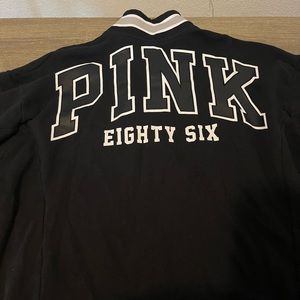 VS PINK quarter zip sweatshirt size Large